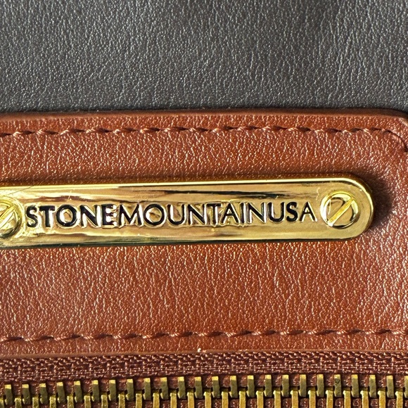 NWOT Chic Black and Brown Shoulder Bag - Picture 7 of 7